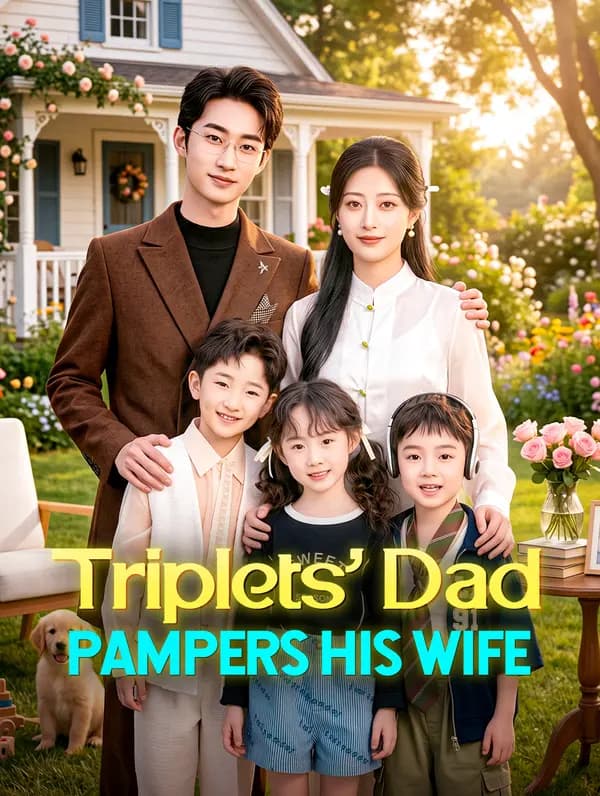 Triplets' Dad Pampers His Wife(Dubbed)