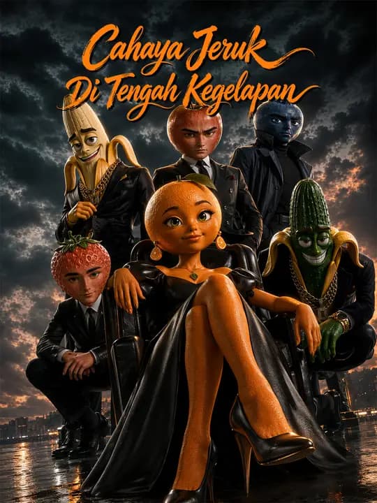 Cahaya Jeruk Di Tengah Kegelapan